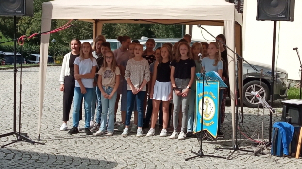 Klasse 6a+6b der Oberschule Weischlitz